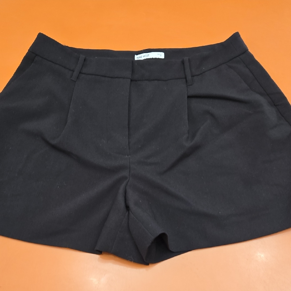 Nine West Women's Black Tailored Shorts, Size 12